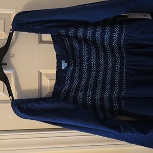 Draper James Blue Midi Dress